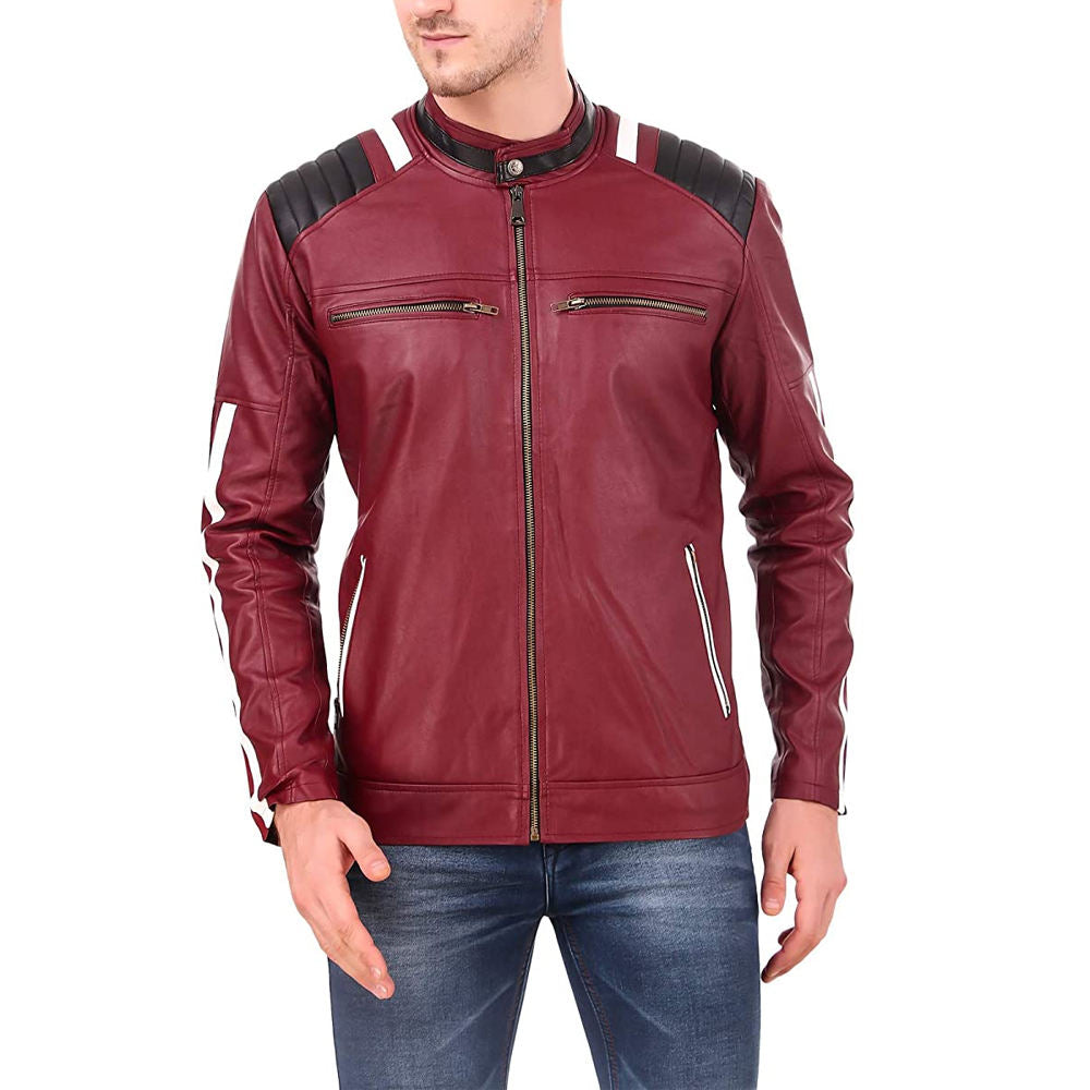 Top Hot Premium Quality Men Leather Jacket New Season Design Leather Jackets for Men