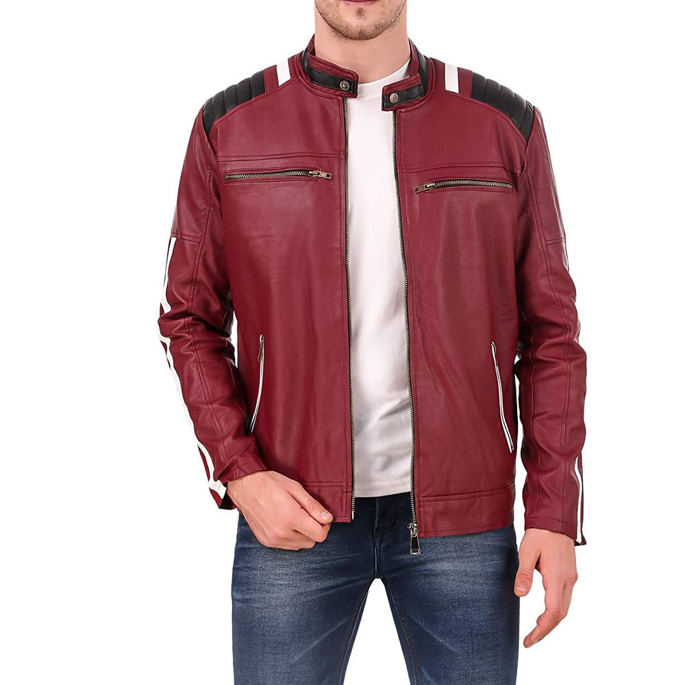 Top Hot Premium Quality Men Leather Jacket New Season Design Leather Jackets for Men
