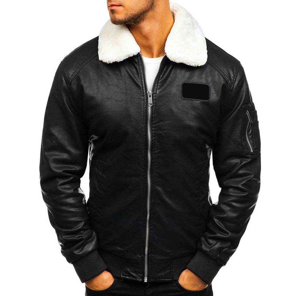 Good Quality Comfortable Men Leather Jackets Men Clothing Slim Fit Fashion Clothing Leather Jacket for Boys