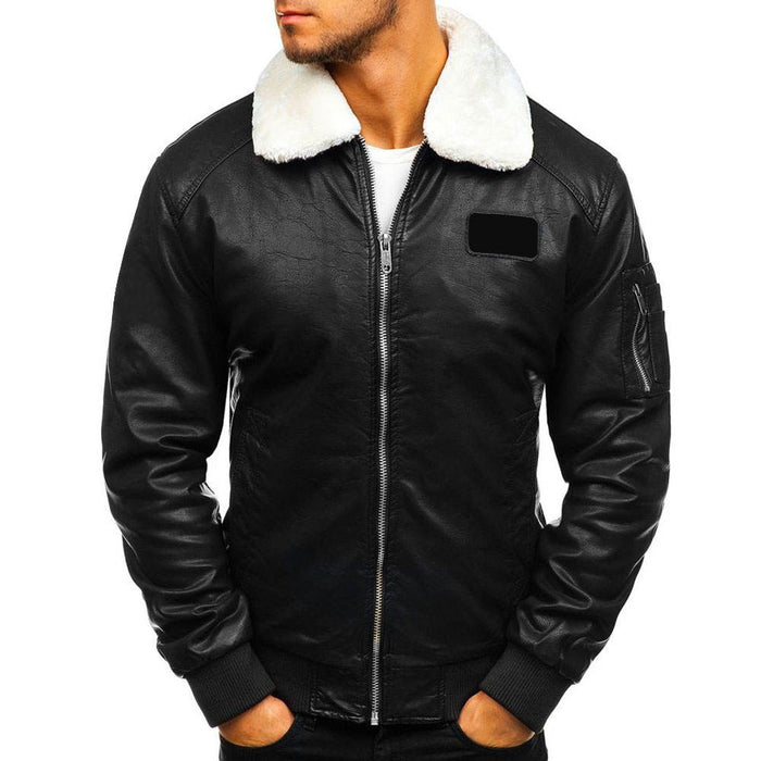 Good Quality Comfortable Men Leather Jackets Men Clothing Slim Fit Fashion Clothing Leather Jacket for Boys