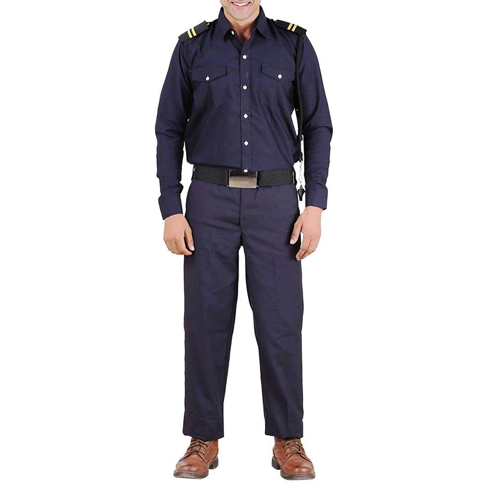 Loose Fitted Men Security Uniforms New Style Outdoor Use