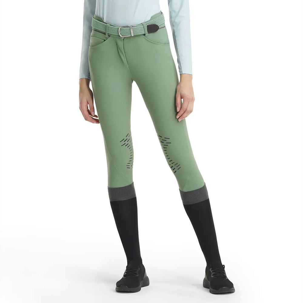 Breeches Material Women Equestrian Pants / Polyester Spandex Riding Women Breeches
