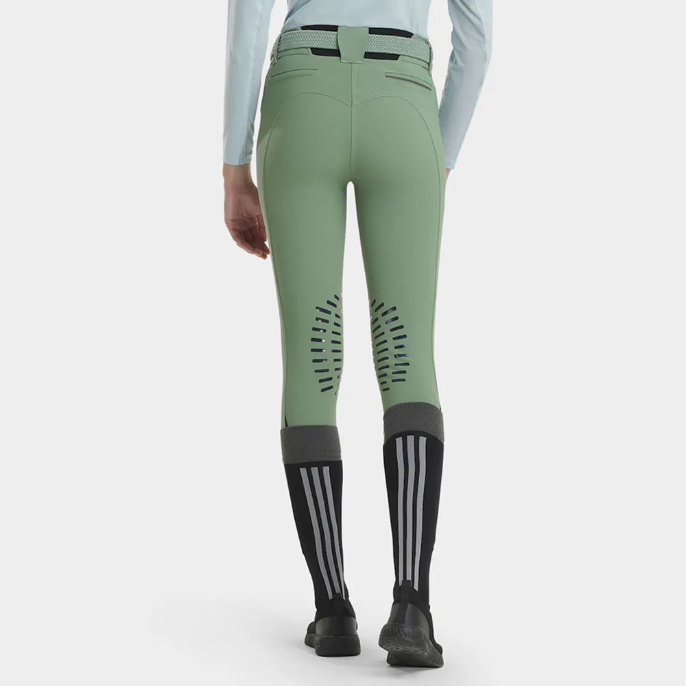Breeches Material Women Equestrian Pants / Polyester Spandex Riding Women Breeches