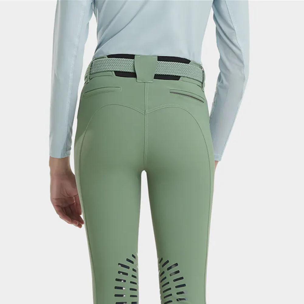 Breeches Material Women Equestrian Pants / Polyester Spandex Riding Women Breeches