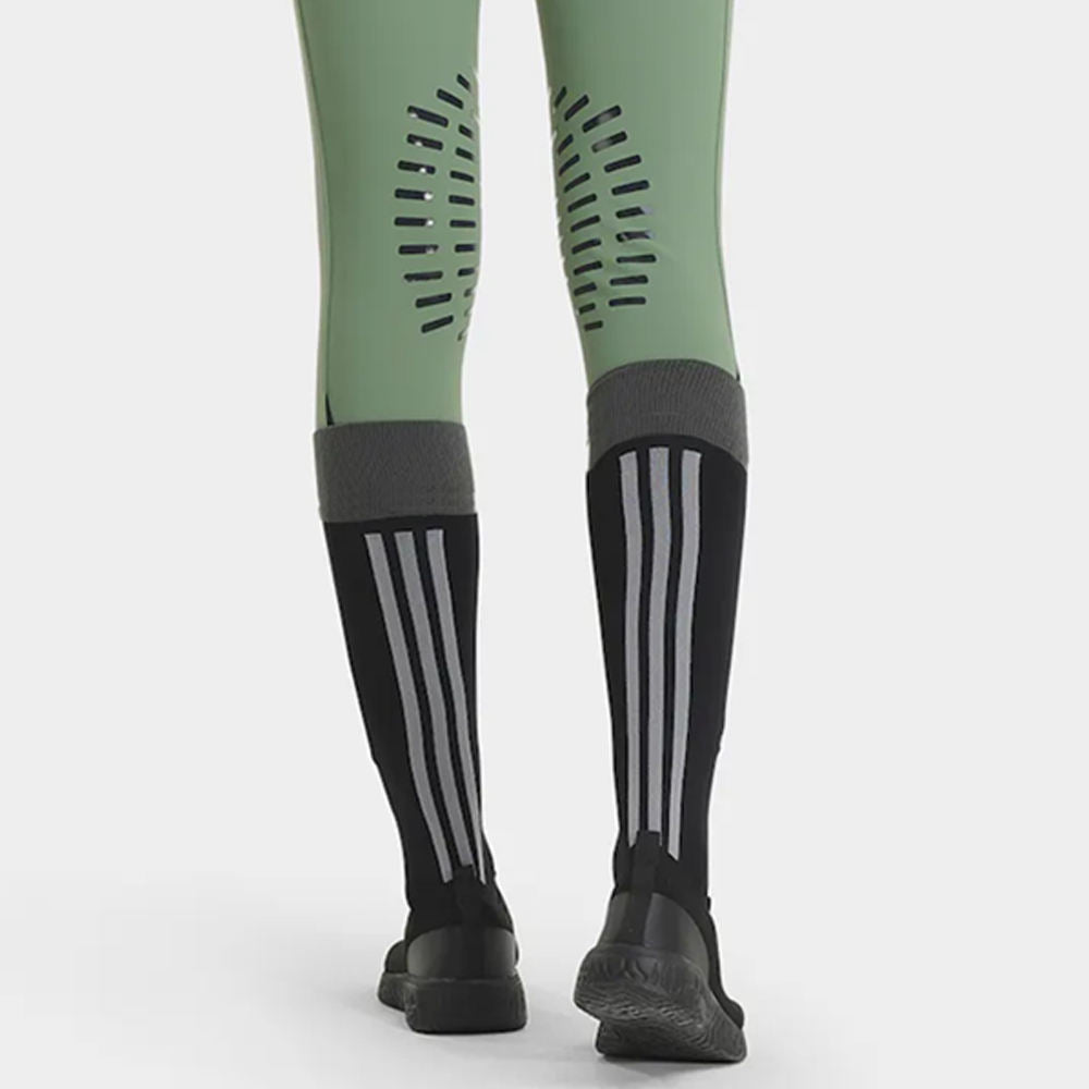 Breeches Material Women Equestrian Pants / Polyester Spandex Riding Women Breeches