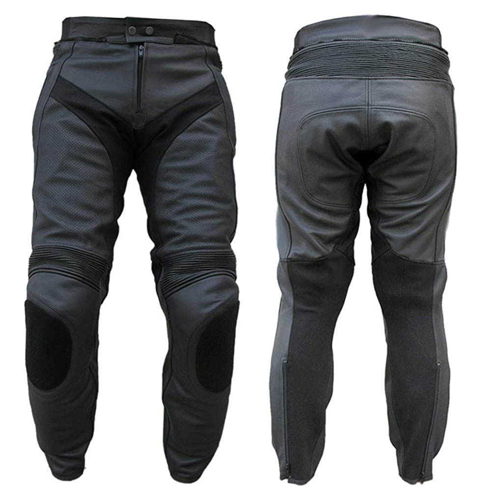 Best Leather Pants High Waist Slim Fit Style Men Leather Pants