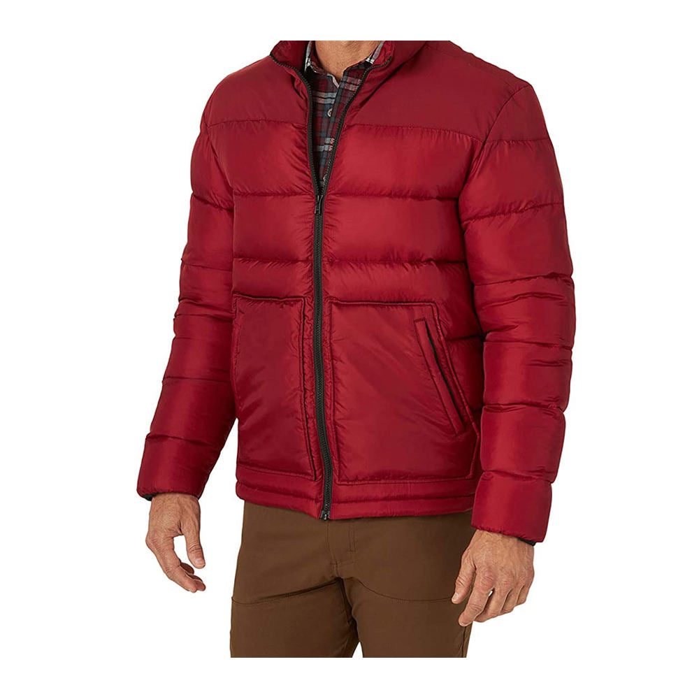 Solid Color Puffer Jacket