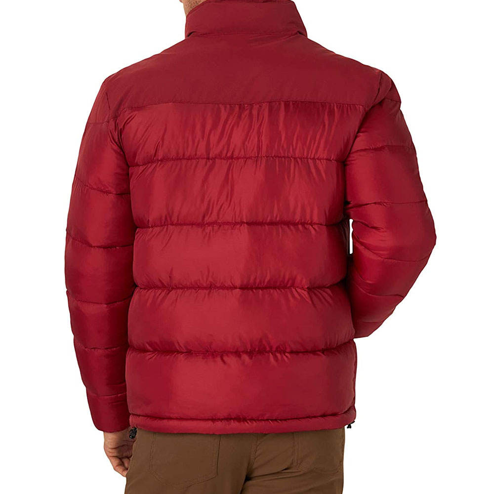 Solid Color Puffer Jacket