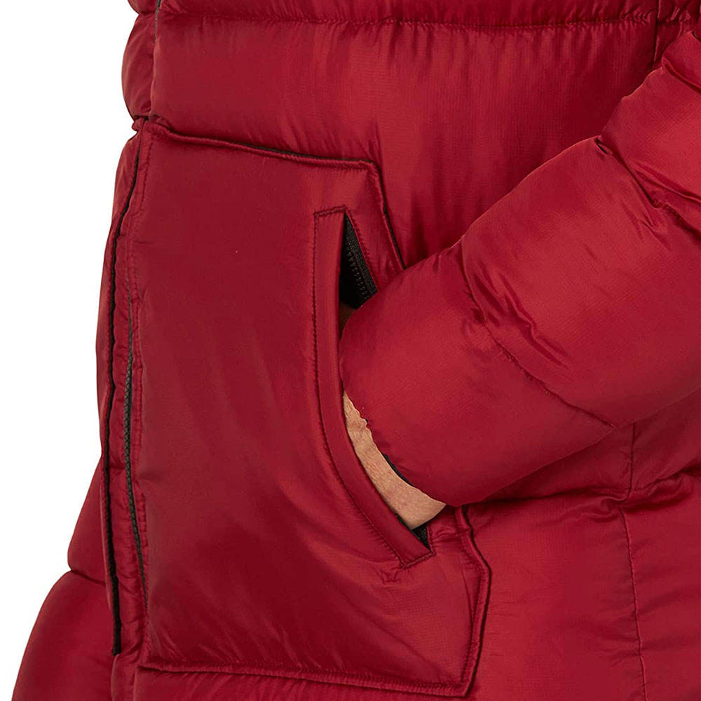 Solid Color Puffer Jacket