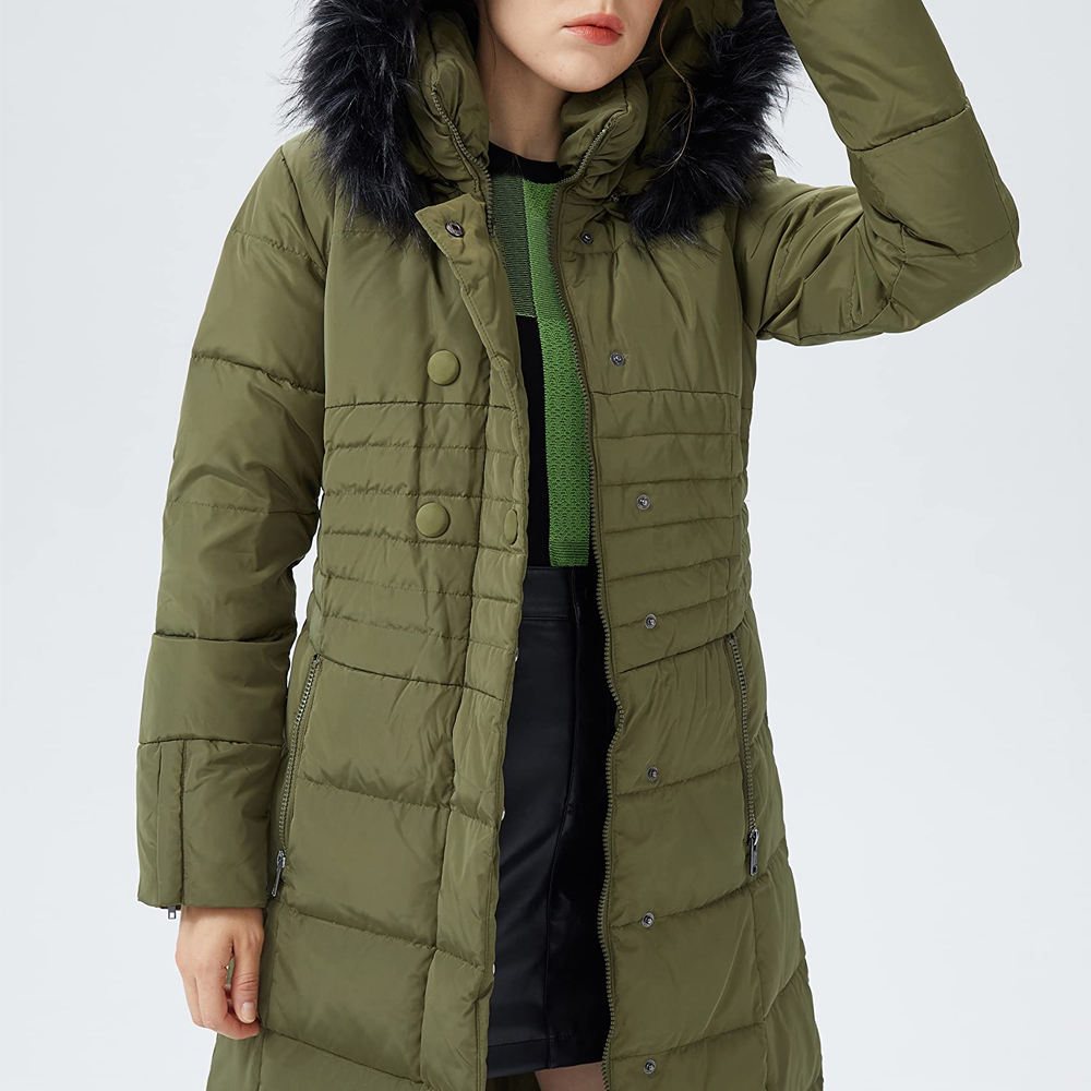 Full Sleeve Long Puffer Jacket