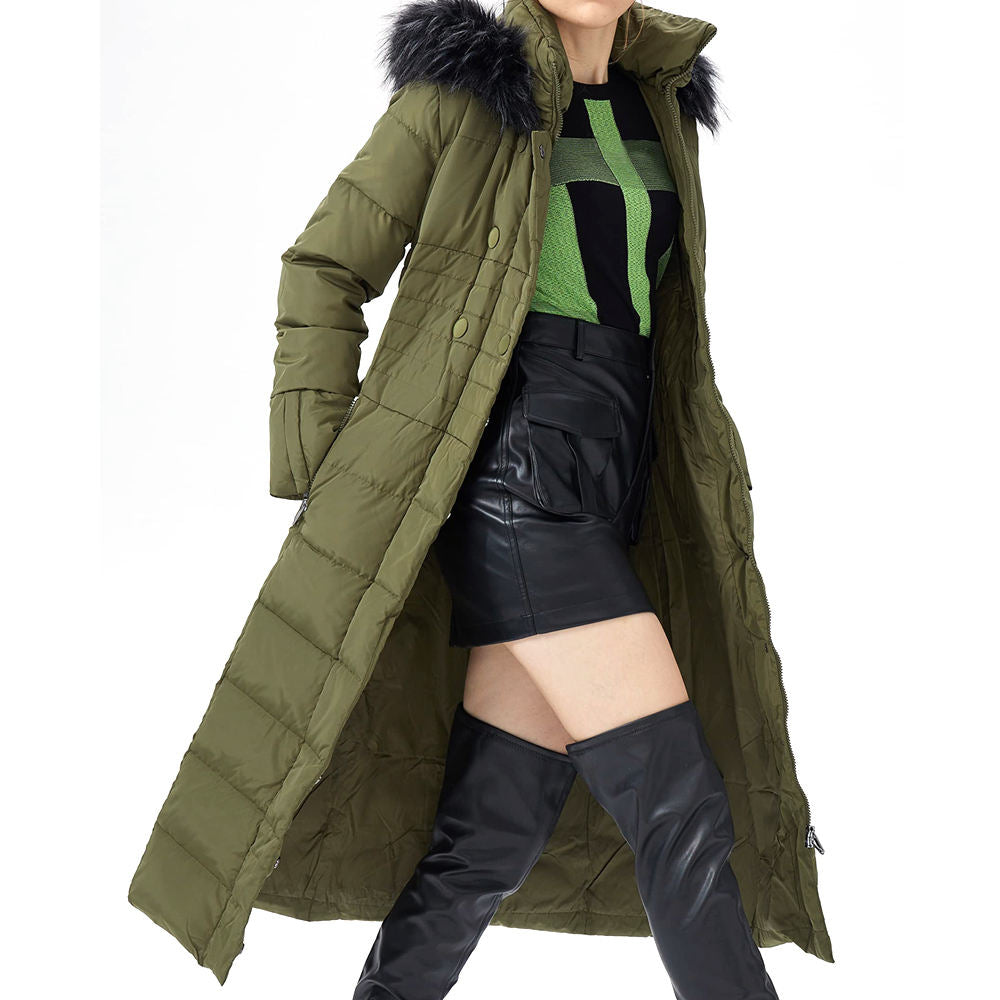 Full Sleeve Long Puffer Jacket