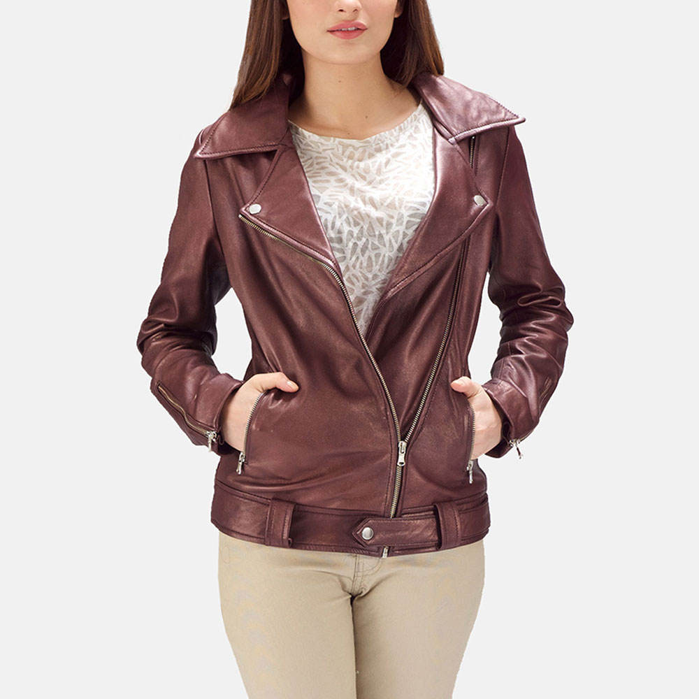 New Fashion Comfortable Women Leather Jacket for Streetwear 2026 Solid Color Casual Wear Ladies Leather Jacket