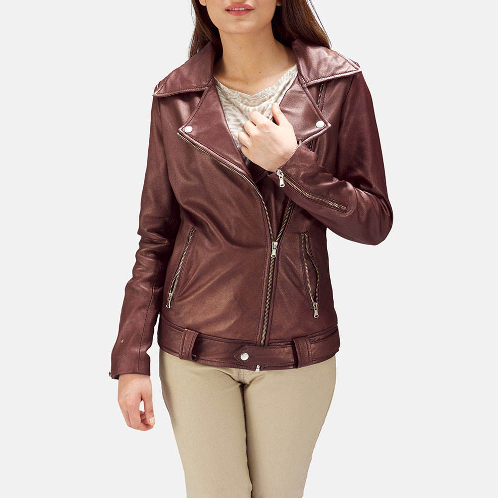 New Fashion Comfortable Women Leather Jacket for Streetwear 2026 Solid Color Casual Wear Ladies Leather Jacket