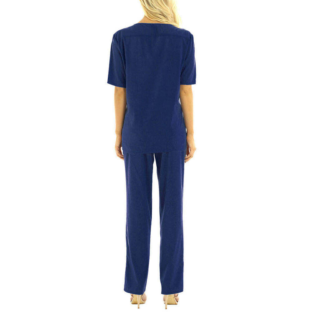 Women's Stylish Medical Scrubs Nursing Uniform  Latest Design Hospital Uniforms Scrub Suit