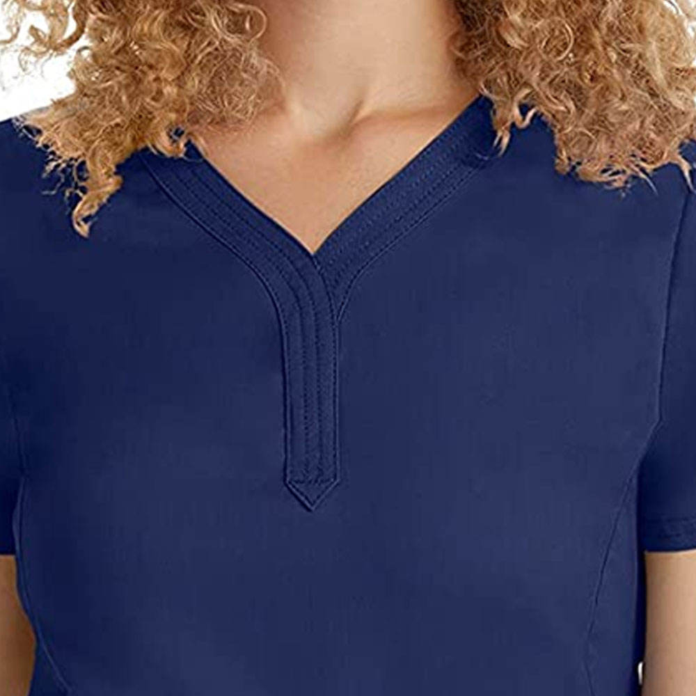 Hospital Women Scrubs Uniforms / Short and Long Sleeve Medical Wear Clothing Hospital Uniforms