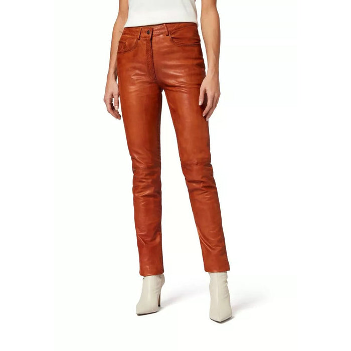 Lightweight Breathable Women’s Leather Pants