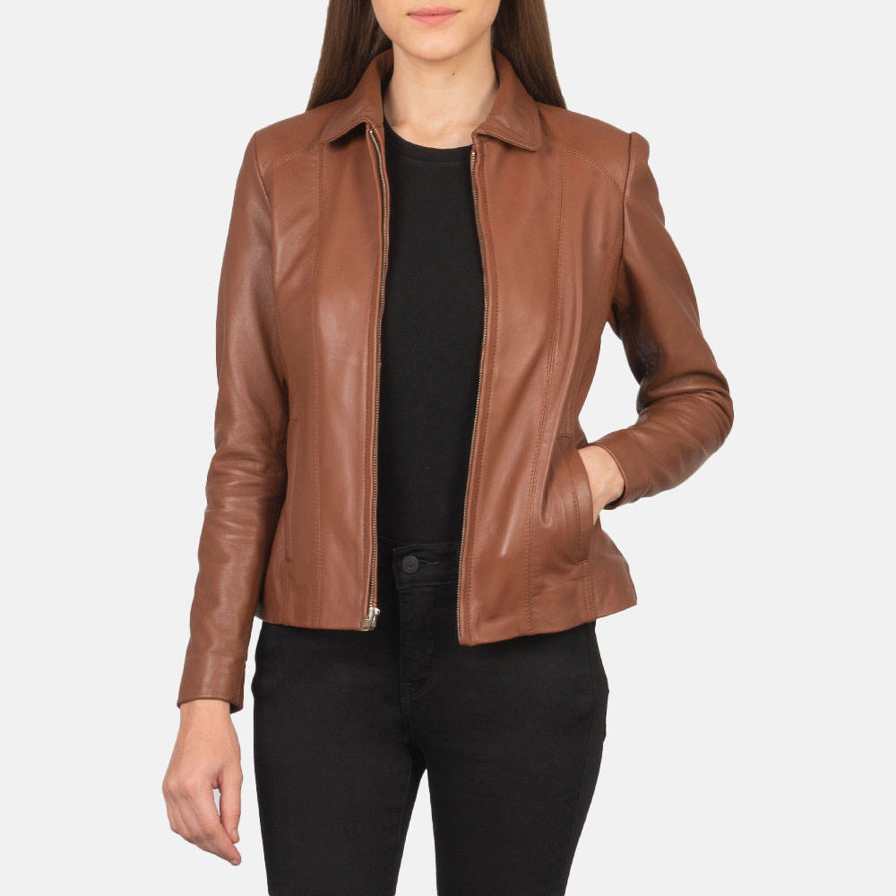 2026 New Custom Design High Quality Women Leather Jackets For Women Leather Jacket With Front Zip