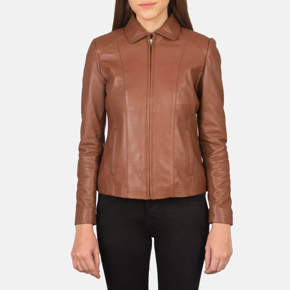 2026 New Custom Design High Quality Women Leather Jackets For Women Leather Jacket With Front Zip