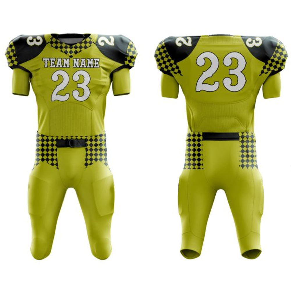 Short Sleeves American Football Uniform Sets