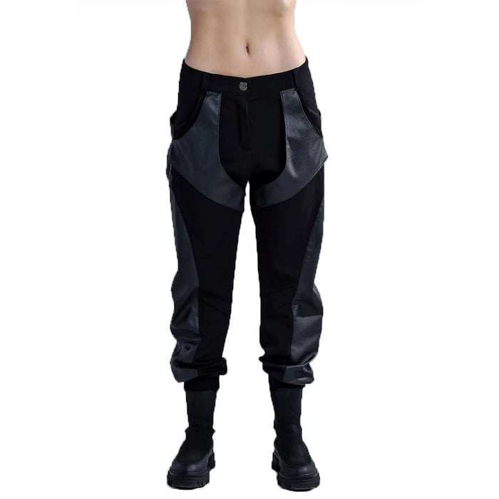 Lightweight Women’s Plain Leather Pants