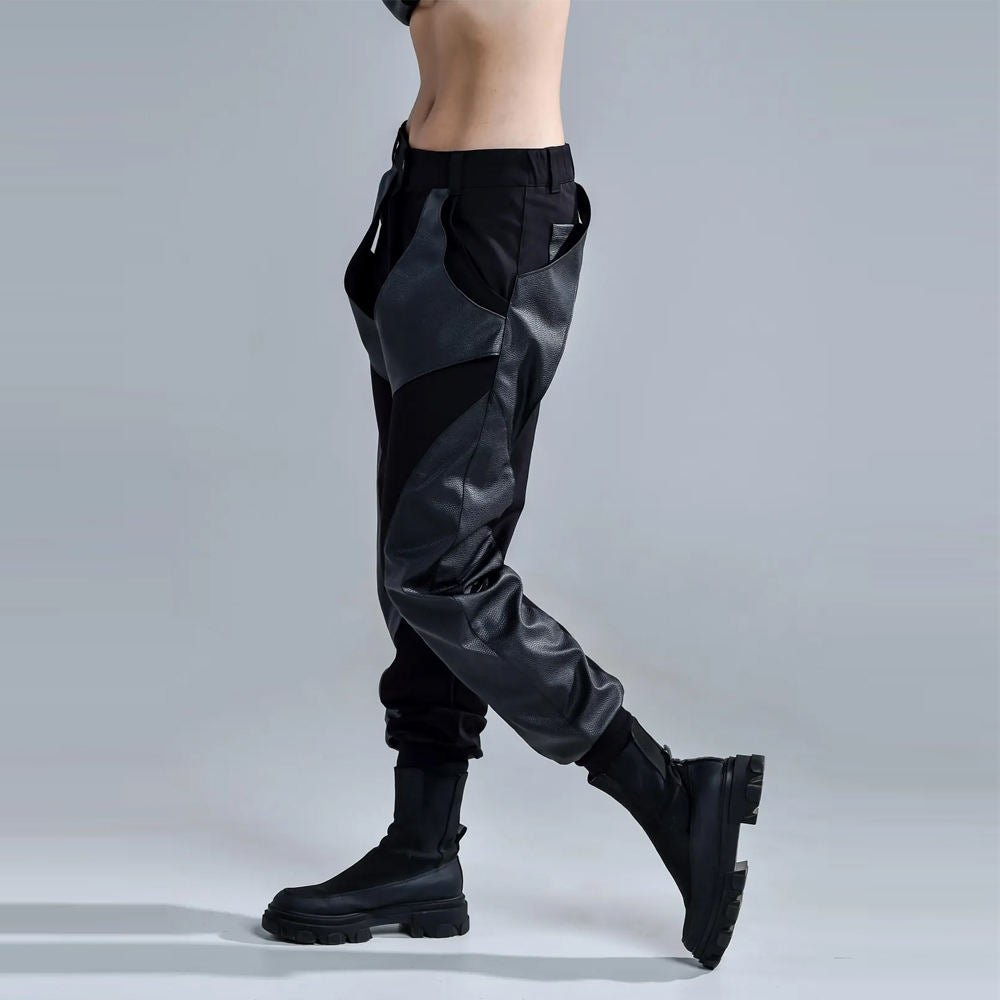 Lightweight Women’s Plain Leather Pants