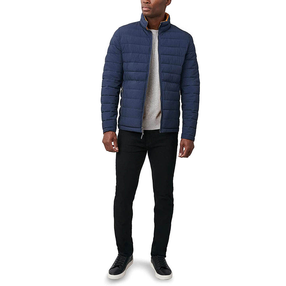 Quilted Insulated Windproof Puffer Jacket