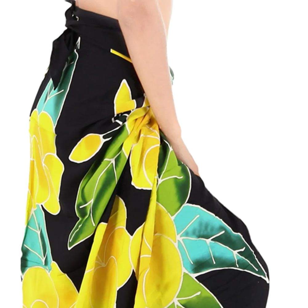 High Quality Printed Women's Sarong Beach Swimsuit Cover Solid Color Beach Sarongs