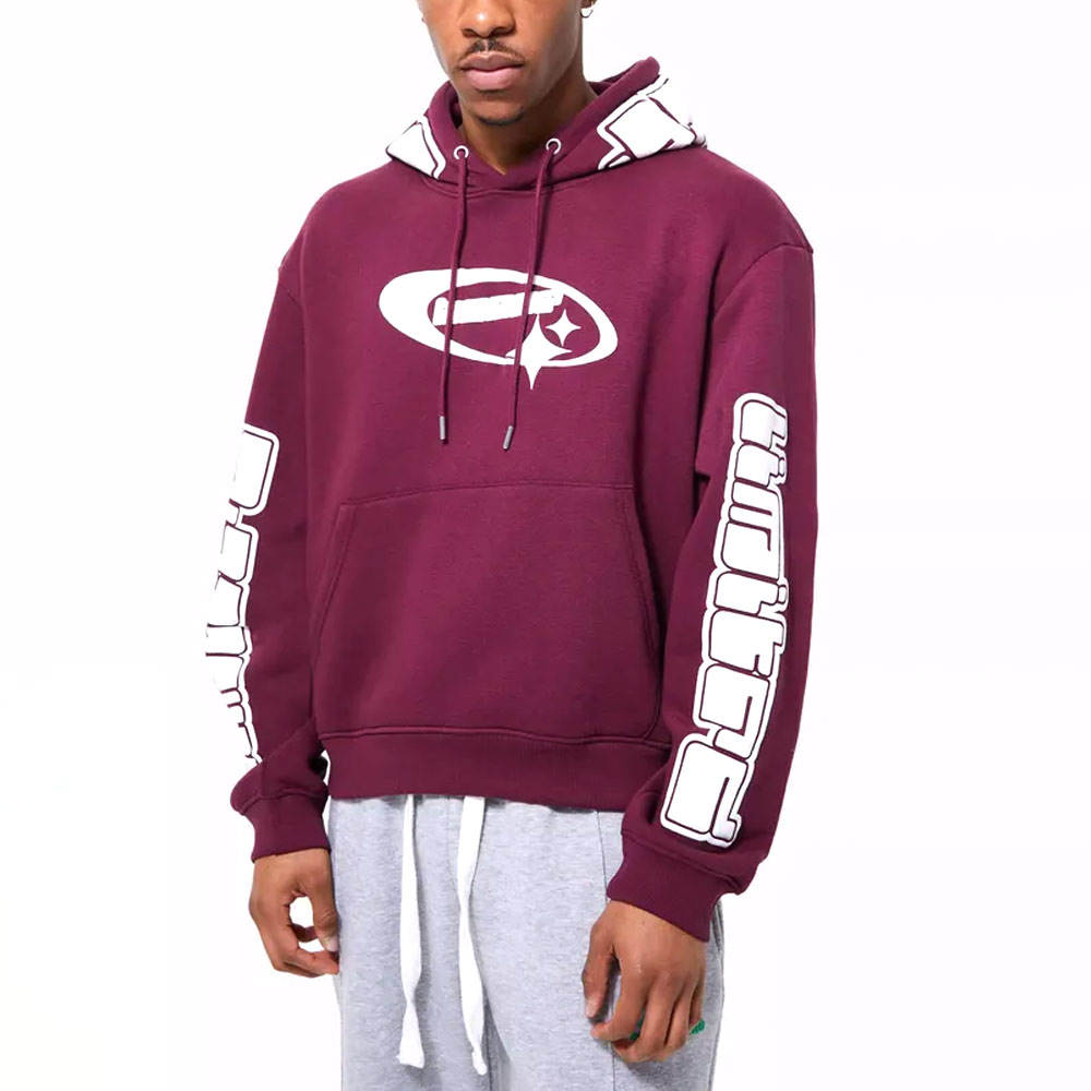 Men Puff Print Hoodie New Design