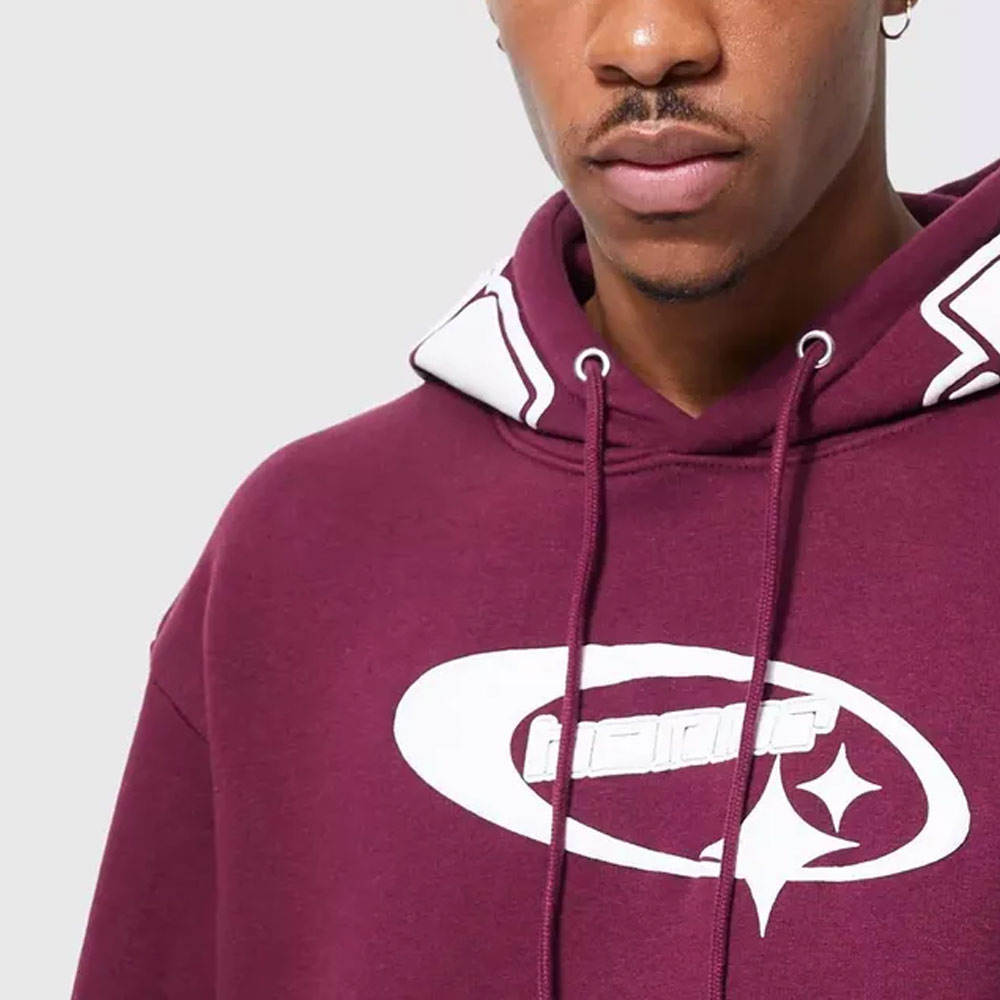 Men Puff Print Hoodie New Design