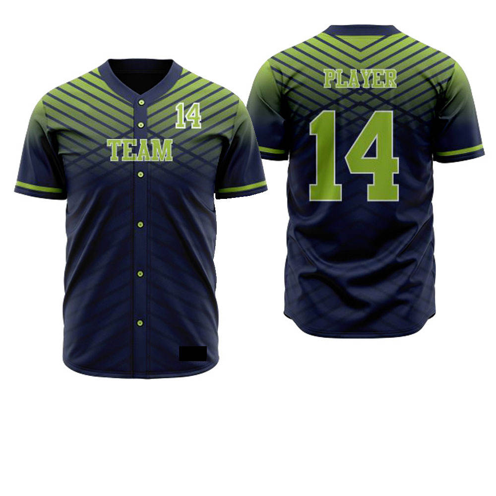 Baseball Uniform Set New Design Polyester Material Baseball Uniform With Breathable Fabric