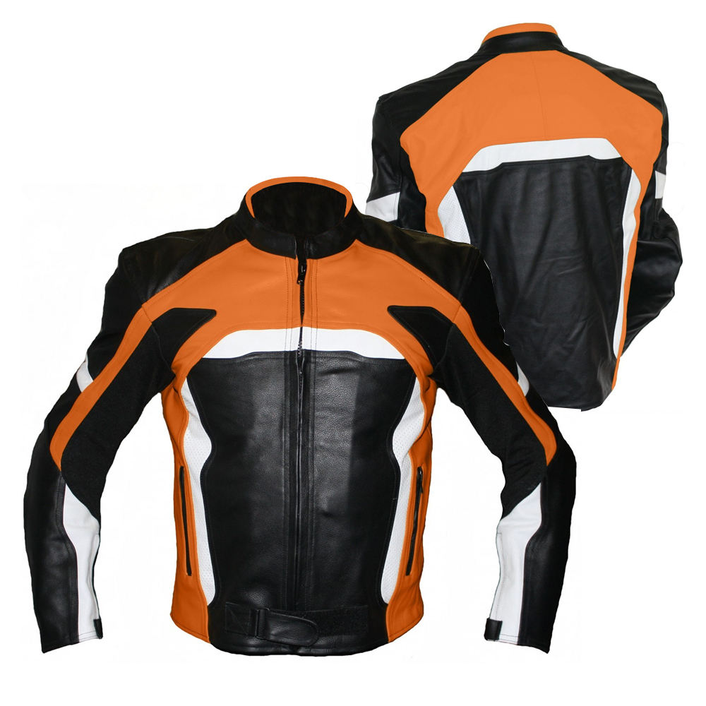 Most Popular Products Custom Made Motorbike Jacket Professional Top Quality Motorbike Leather Racer Jackets