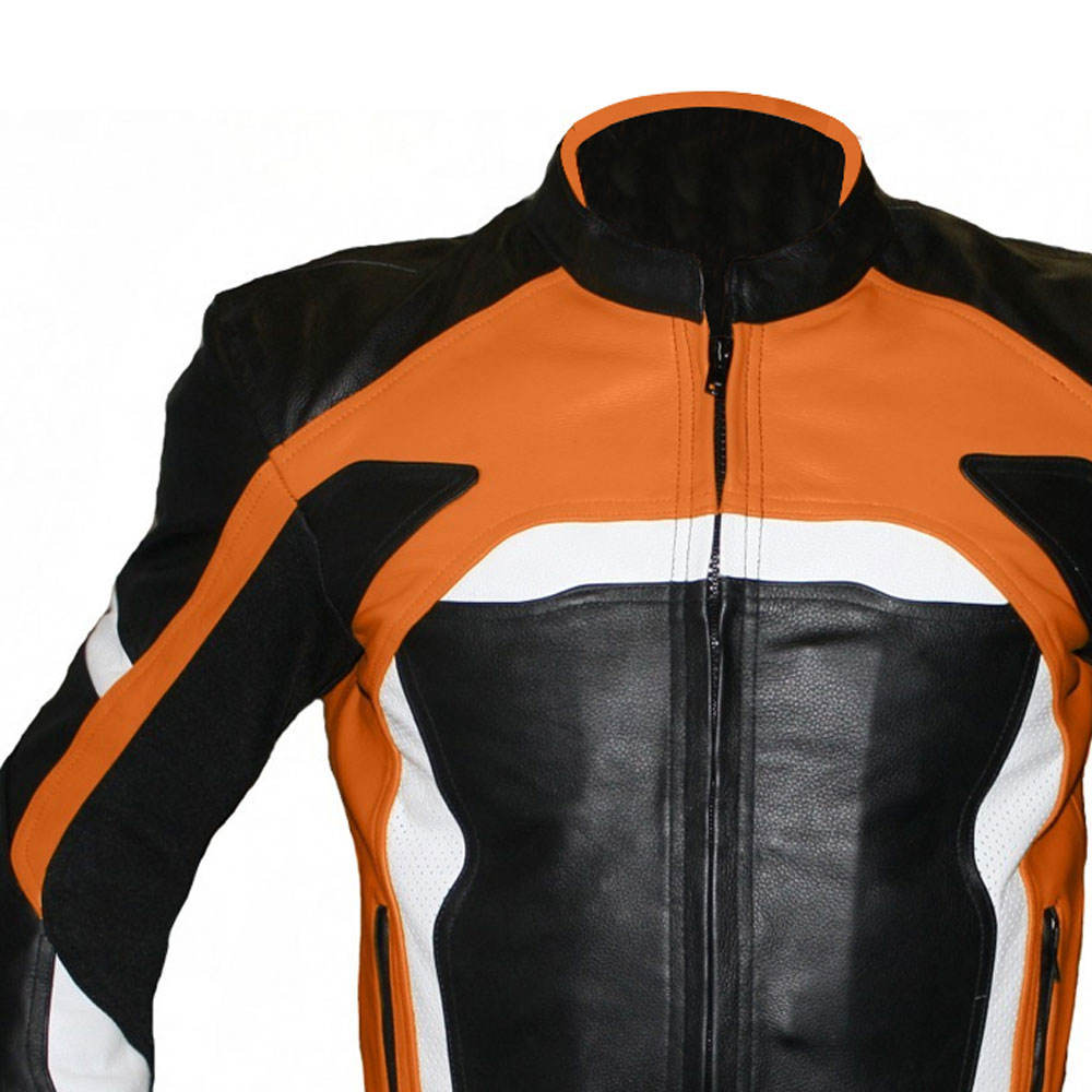 Most Popular Products Custom Made Motorbike Jacket Professional Top Quality Motorbike Leather Racer Jackets