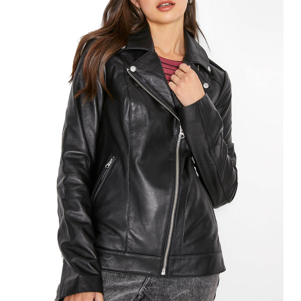 Professional Women Leather Jackets Premium Quality Casual Stylish New Trendy Ladies Leather Jacket