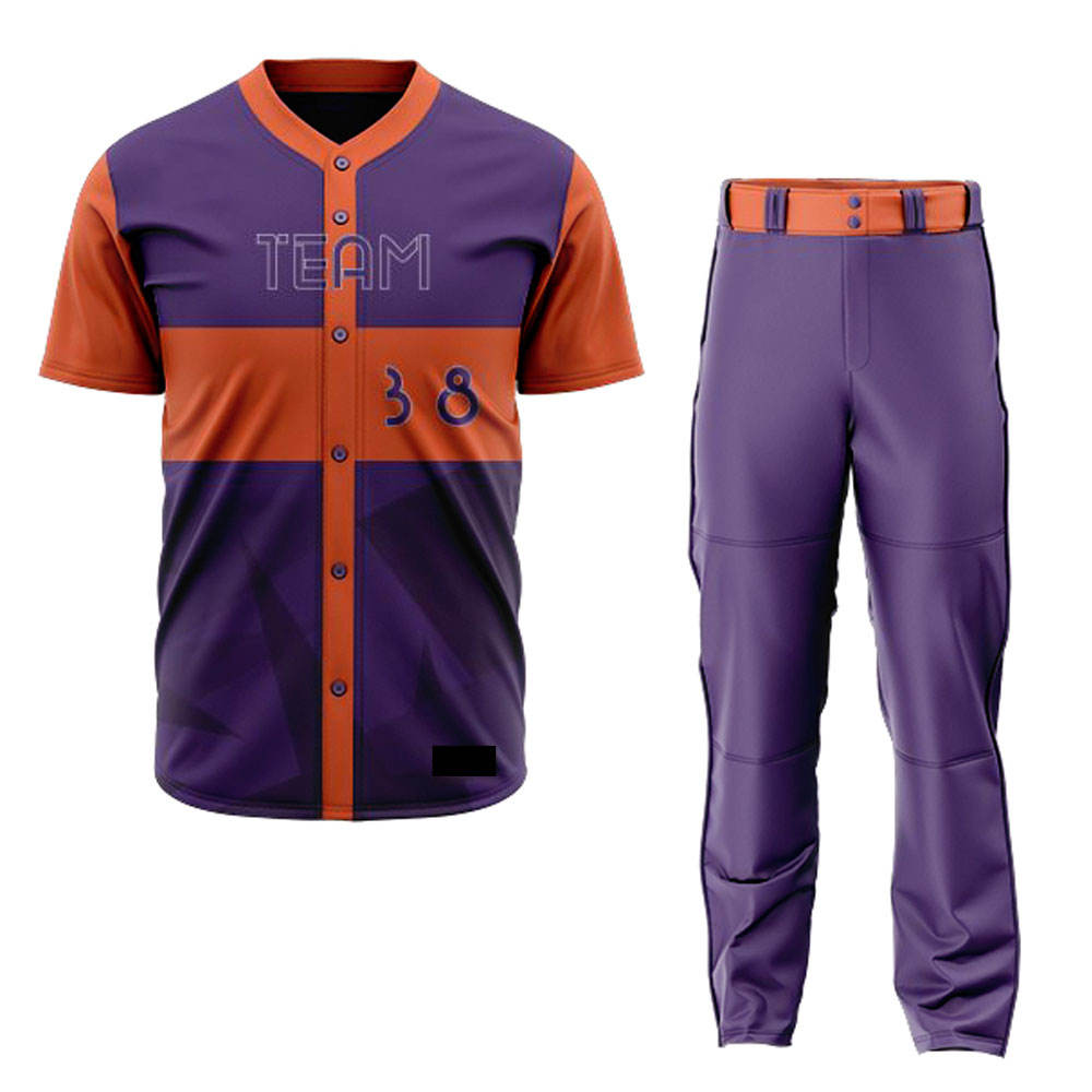 Team Wear Baseball Uniform for Unisex 2026 New Fashion Sports Training Use Baseball Uniform