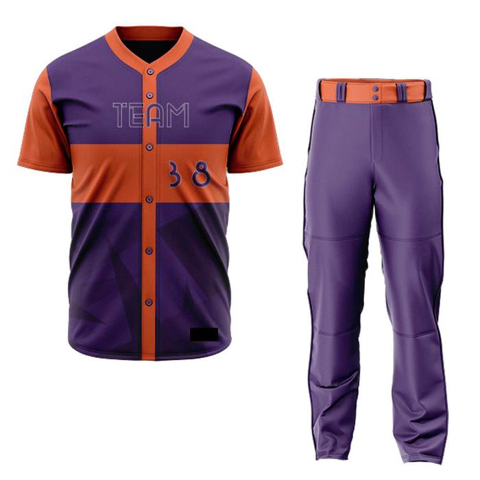 Team Wear Baseball Uniform for Unisex 2026 New Fashion Sports Training Use Baseball Uniform
