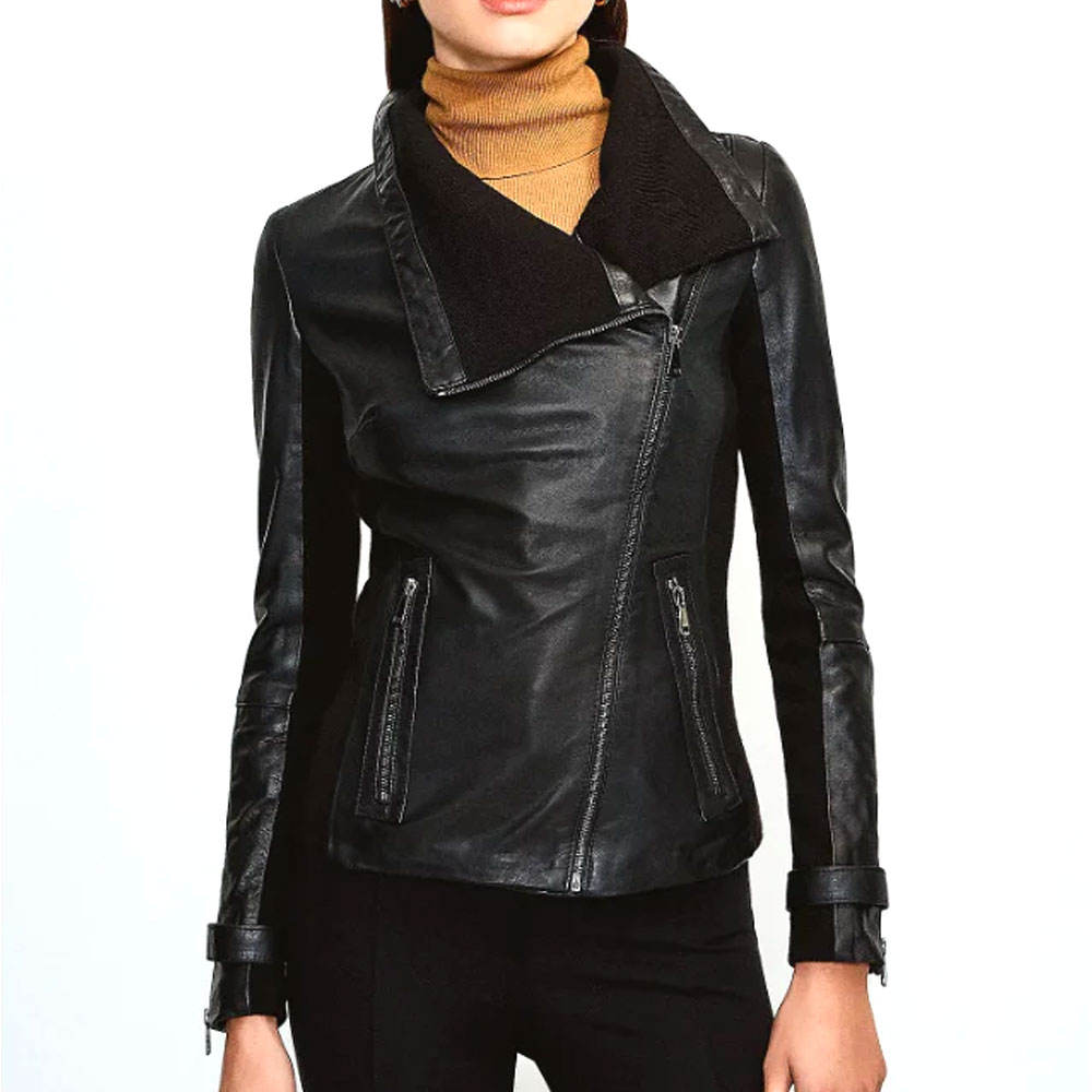 High Quality Leather Jacket Design Accepted Cow Hide Genuine Leather Jacket