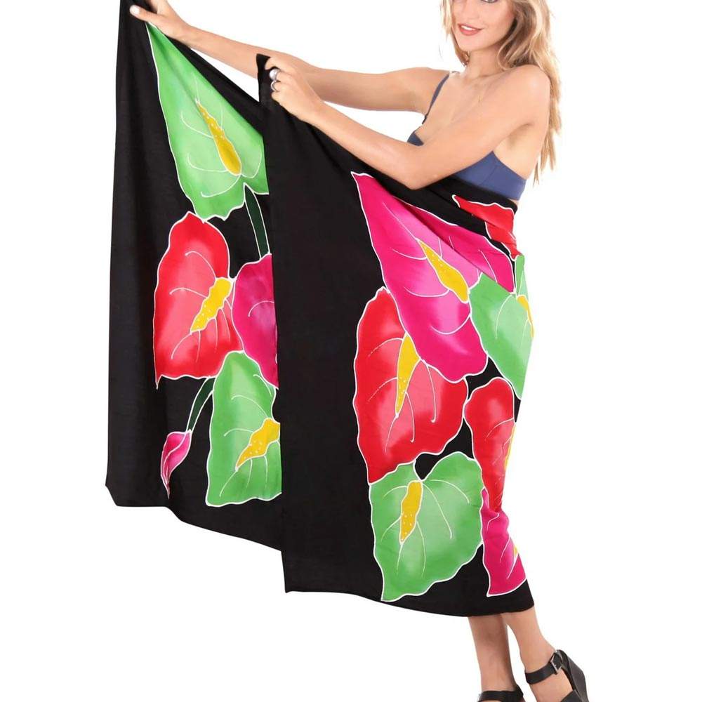 High Quality Beach Wear Bikini Cover Up Beach Sarongs Ladies Customized Solid Color Beach Bikini Sarong