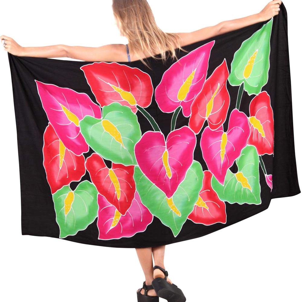 High Quality Beach Wear Bikini Cover Up Beach Sarongs Ladies Customized Solid Color Beach Bikini Sarong