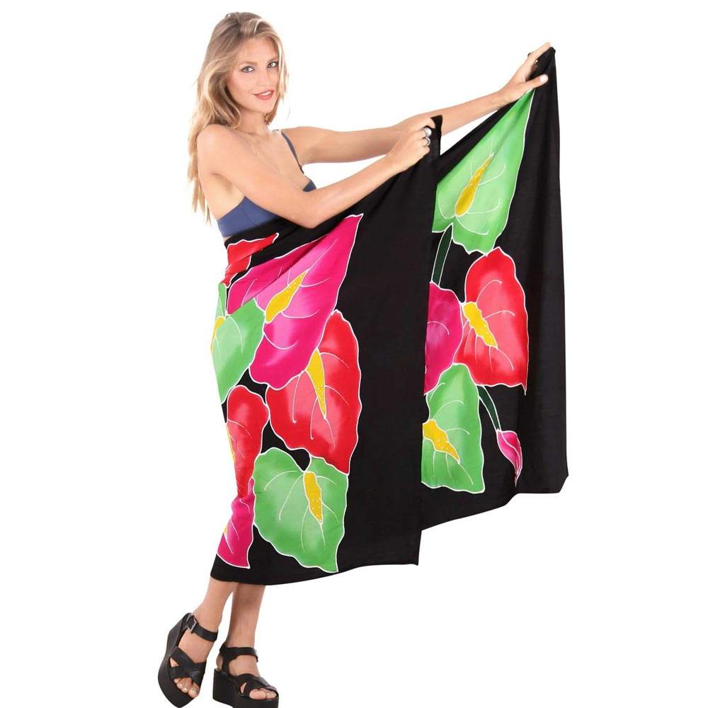 High Quality Beach Wear Bikini Cover Up Beach Sarongs Ladies Customized Solid Color Beach Bikini Sarong