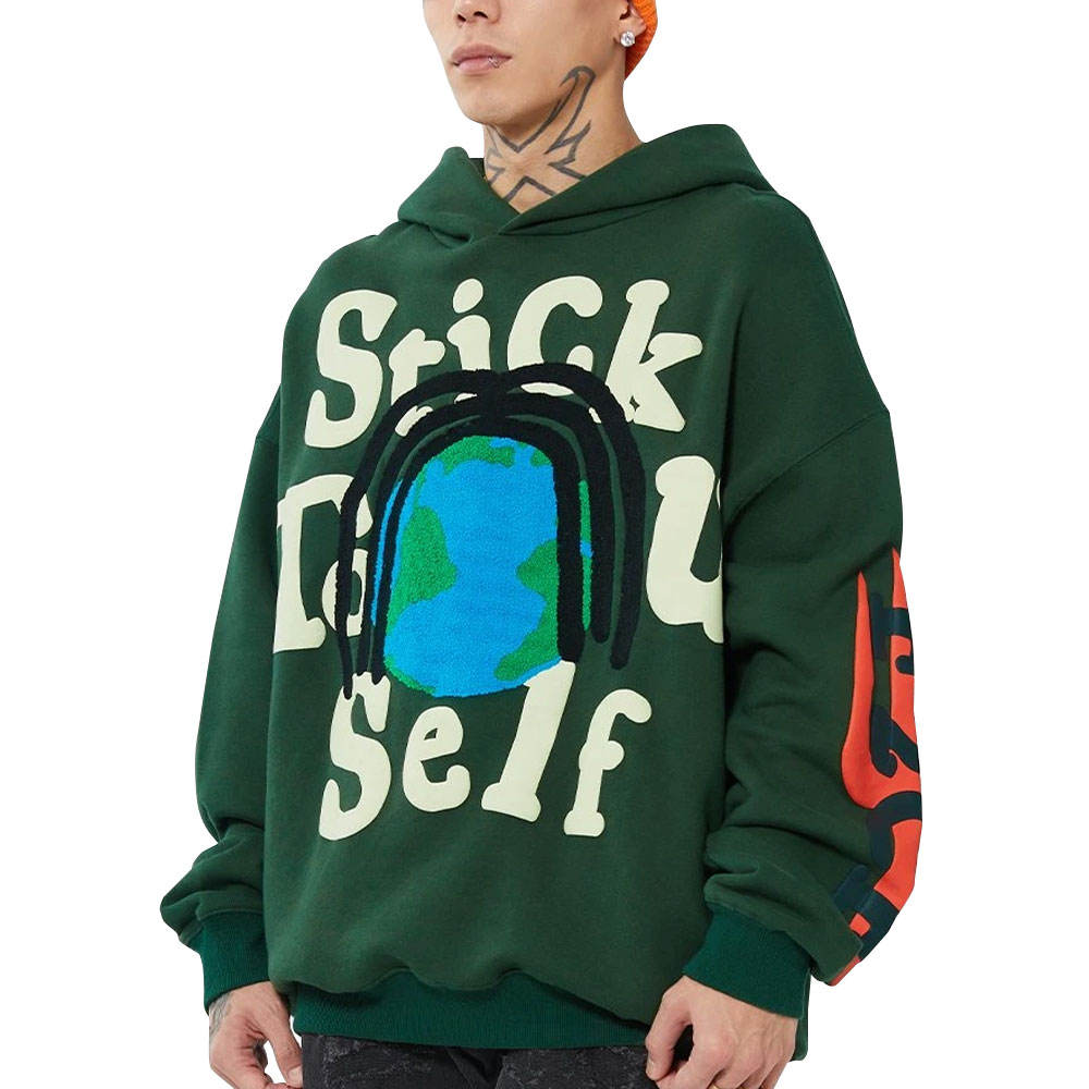Men’s Premium Puff Print Hoodie