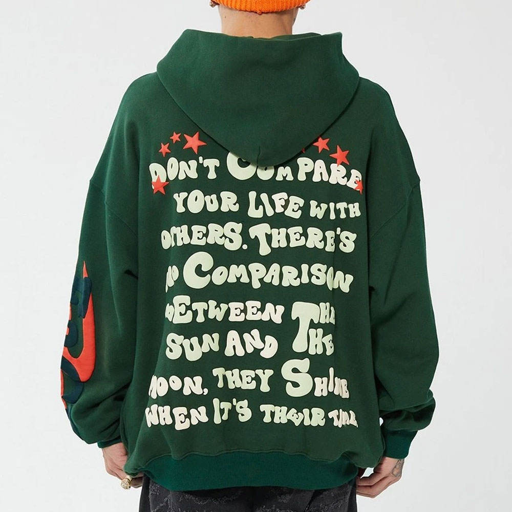 Men’s Premium Puff Print Hoodie