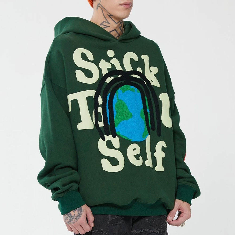 Men’s Premium Puff Print Hoodie