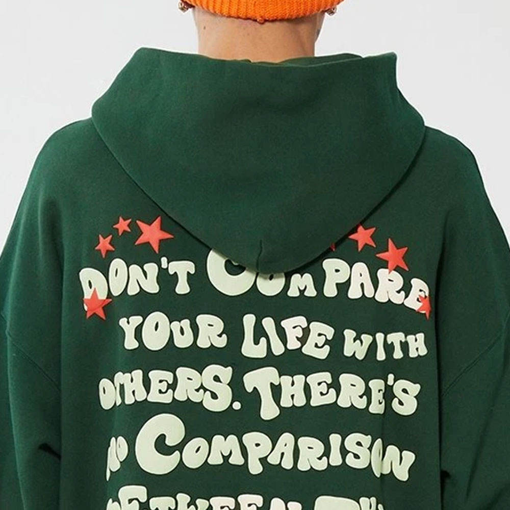Men’s Premium Puff Print Hoodie