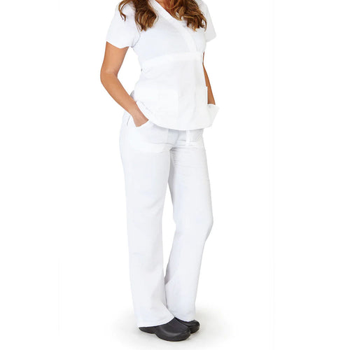 Best Selling Summer Hospital Scrubs Woman Scrub Suit V-Neck Custom Nurse Uniform for Hospital Wear