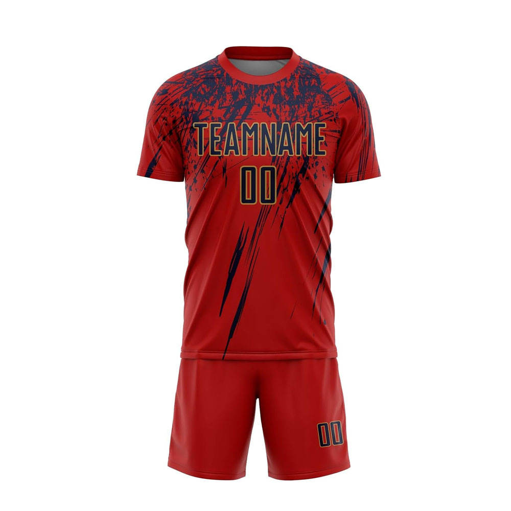 Soccer Uniform Set Soccer Jersey Shorts Easy-to-Wear