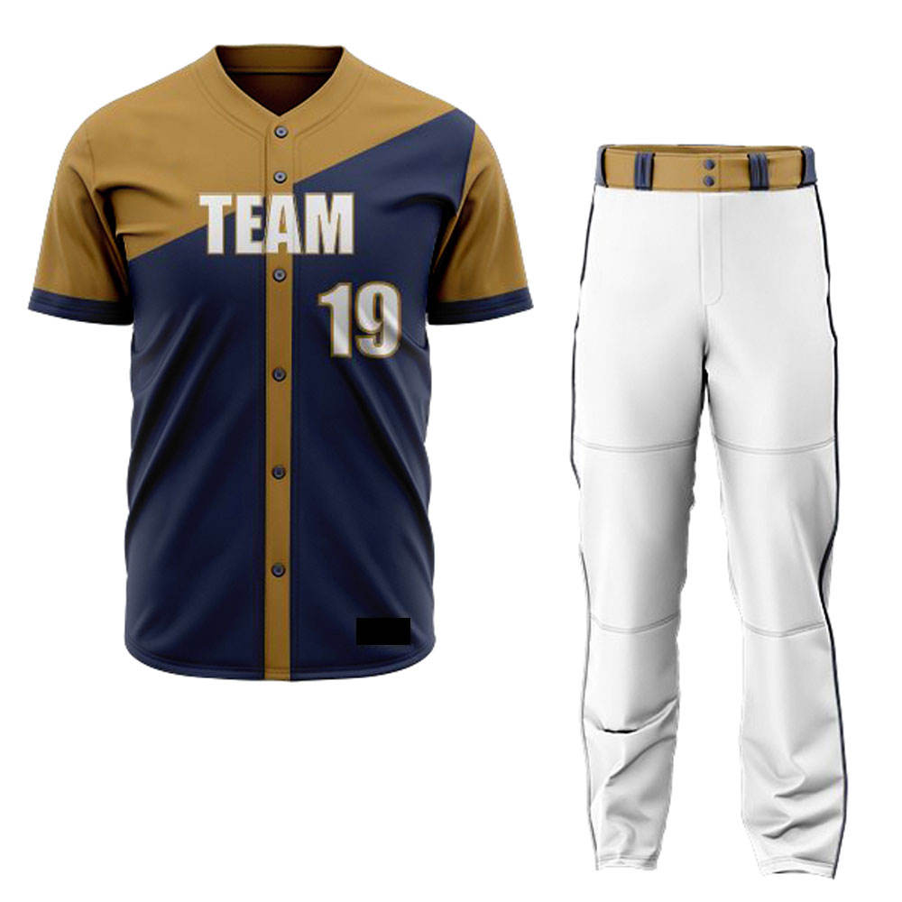 Baseball Jersey and Pant Set 2026 New Design Baseball Uniforms