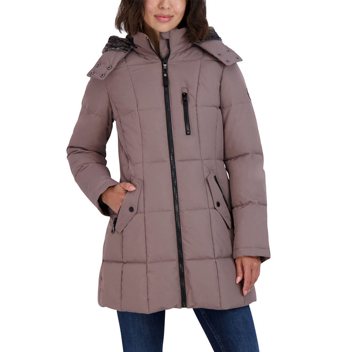 Hooded Long Puffer Jacket
