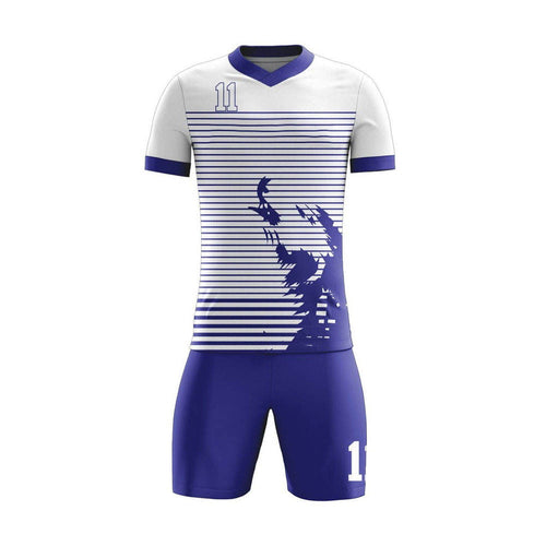 100% Polyester Breathable & Comfortable Soccer Uniforms