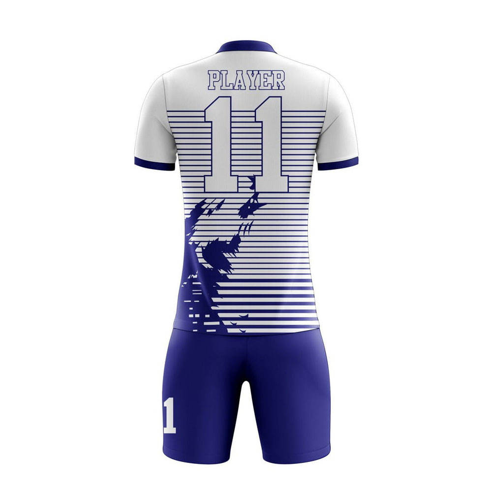 100% Polyester Breathable & Comfortable Soccer Uniforms