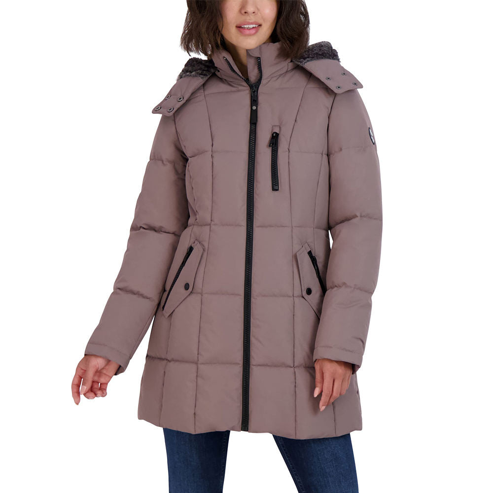 Hooded Long Puffer Jacket